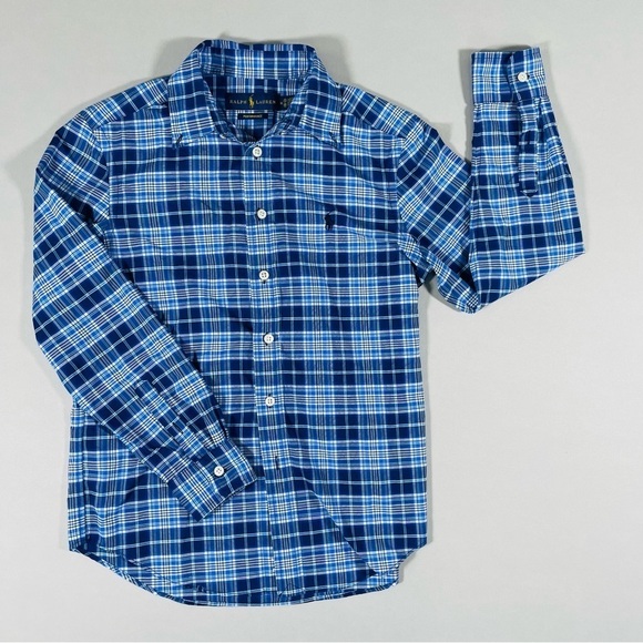 Ralph Lauren Performance Boys size M (10-12) Button up - Picture 1 of 6